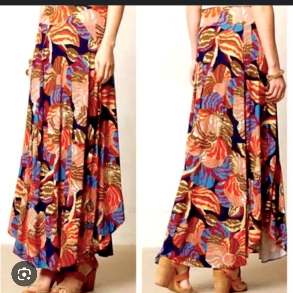 HD in Paris Vibrant Multicolor Maxi Skirt